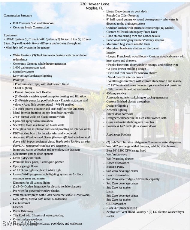 330 Hawser Ln Naples, FL 34102